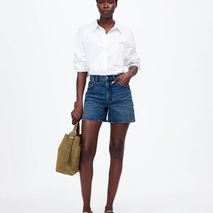 Madewell Dark Blue Jean Shorts